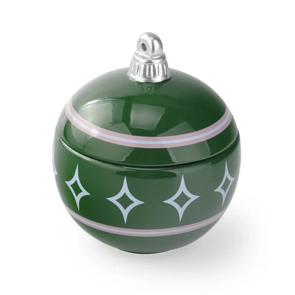 Target 🎯 Ceramic Ornament Container Green